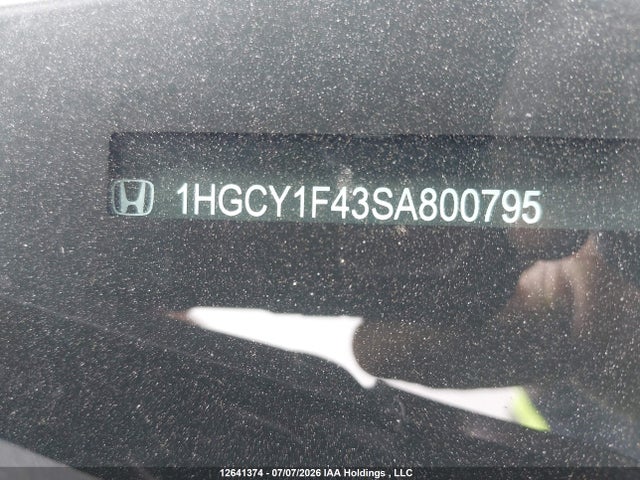 2025 Honda Accord Se მანქანა იყიდება აუქციონზე, vin: 1HGCY1F43SA800795, აუქციონის ნომერი: 12641374