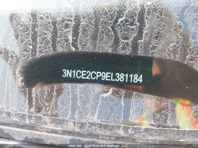 12641385 :رقم المزاد ، 3N1CE2CP9EL381184 vin ، 2014 Nissan Versa Note مزاد بيع