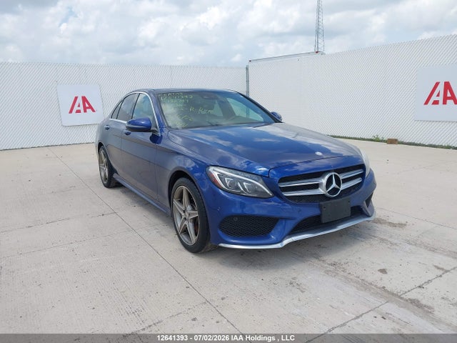 2017 Mercedes-benz C 300 4matic მანქანა იყიდება აუქციონზე, vin: 55SWF4KB5HU186709, აუქციონის ნომერი: 12641393