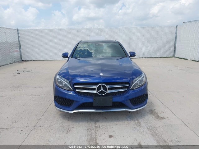 2017 Mercedes-benz C 300 4matic მანქანა იყიდება აუქციონზე, vin: 55SWF4KB5HU186709, აუქციონის ნომერი: 12641393