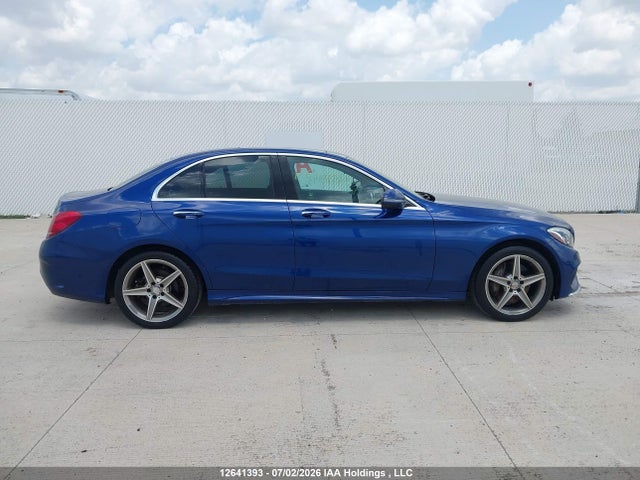 2017 Mercedes-benz C 300 4matic მანქანა იყიდება აუქციონზე, vin: 55SWF4KB5HU186709, აუქციონის ნომერი: 12641393