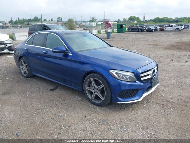 2017 Mercedes-benz C 300 4matic მანქანა იყიდება აუქციონზე, vin: 55SWF4KB5HU186709, აუქციონის ნომერი: 12641393