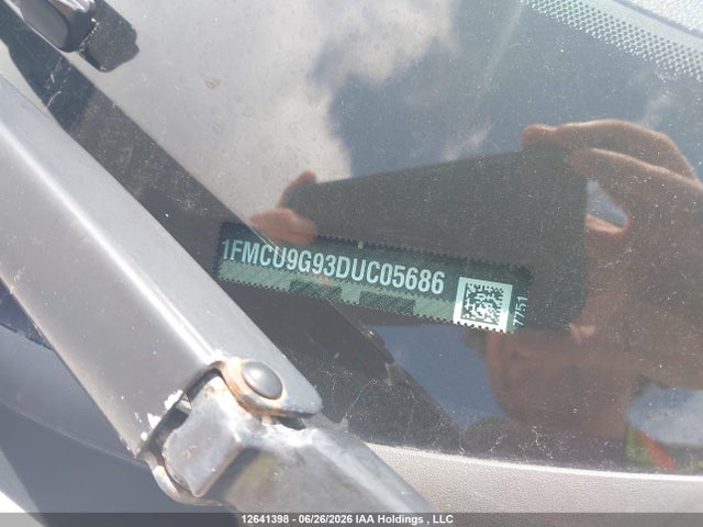 12641398 :رقم المزاد ، 1FMCU9G93DUC05686 vin ، 2013 Ford Escape Se مزاد بيع