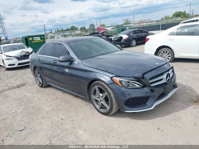 12641411 :رقم المزاد ، 55SWF4KB8GU131105 vin ، 2016 Mercedes-benz C 300 4matic مزاد بيع