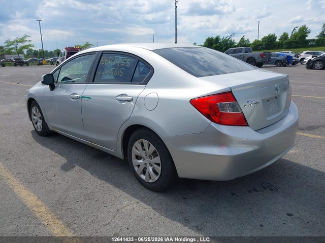 Продажа на аукционе авто 2012 Honda Civic Lx, vin: 2HGFB2F47CH105615, номер лота: 12641433