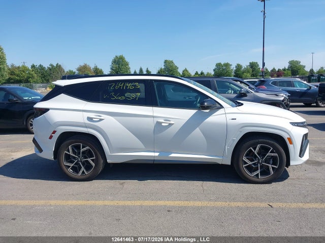 12641463 :رقم المزاد ، KM8JCDD10SU360589 vin ، 2025 Hyundai Tucson N-line Hybrid Awd/ultimate Hybrid Awd مزاد بيع