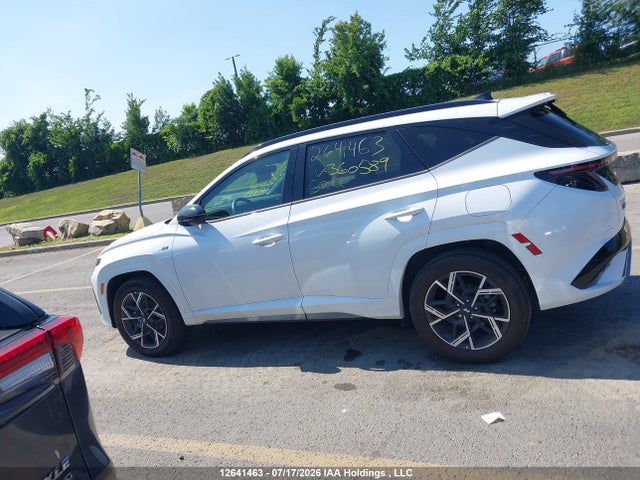 12641463 :رقم المزاد ، KM8JCDD10SU360589 vin ، 2025 Hyundai Tucson N-line Hybrid Awd/ultimate Hybrid Awd مزاد بيع