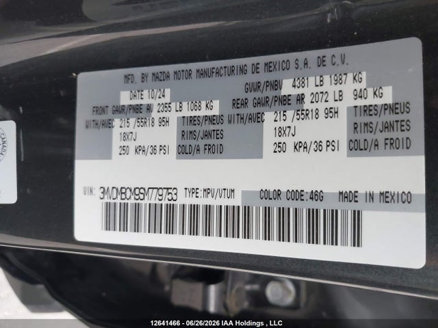 Mazda Cx-30 Preferred 2025 3MVDMBCM9SM779753 Image 9