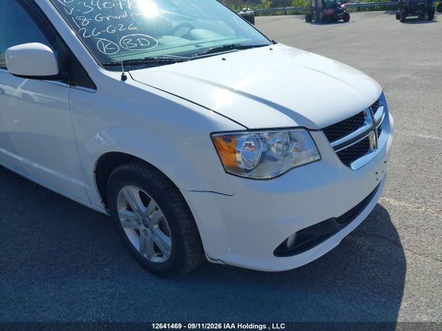 2018 Dodge Grand Caravan Crew მანქანა იყიდება აუქციონზე, vin: 2C4RDGDG7JR340796, აუქციონის ნომერი: 12641469