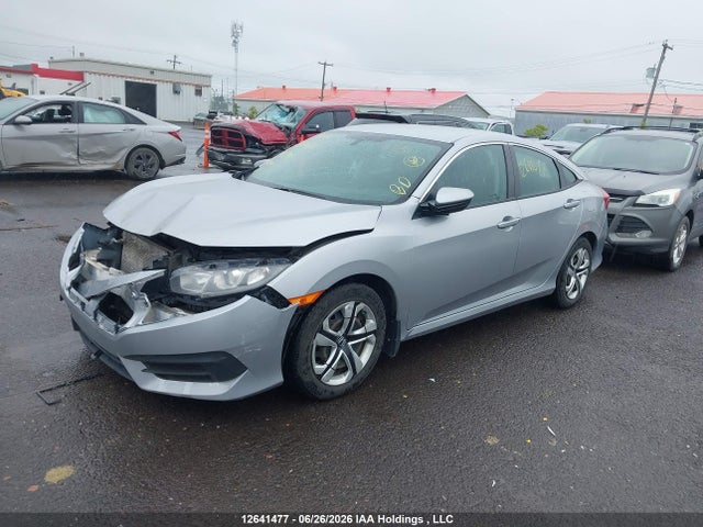 Honda Civic Lx 2017 2HGFC2F50HH025943 Image 2