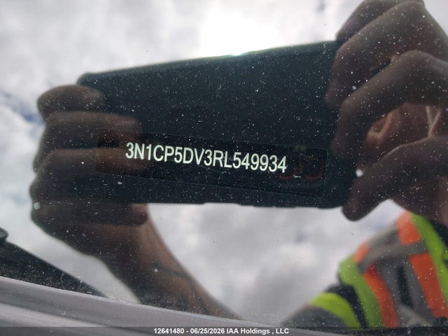 3N1CP5DV3RL549934 Nissan KICKS SR