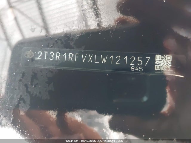 Продаж на аукціоні авто 2020 Toyota Rav4 Xle, vin: 2T3R1RFVXLW121257, номер лоту: 12641521