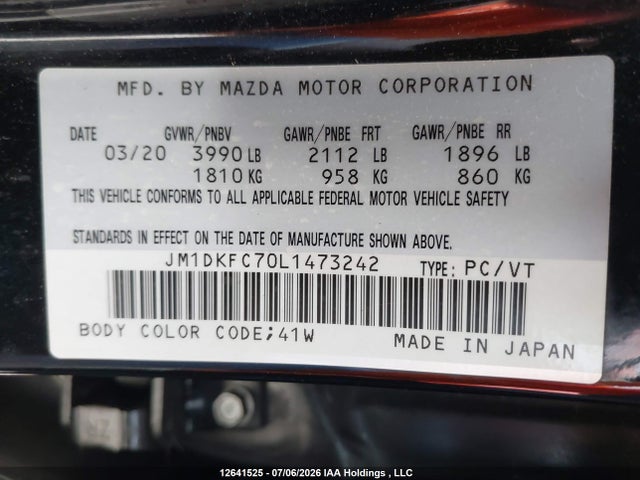 Mazda Cx-3 Gs 2020 JM1DKFC70L1473242 Image 18