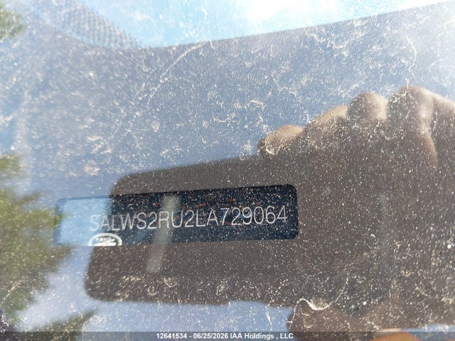 SALWS2RU2LA729064 Land Rover Range Rover Sport Hst Mhev
