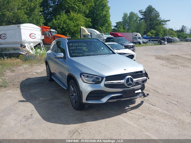 2022 Mercedes-benz Glc 300 4matic მანქანა იყიდება აუქციონზე, vin: W1N0G8EB1NG051017, აუქციონის ნომერი: 12641544