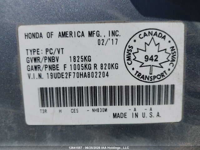 Acura Ilx Premium/technology Package 2017 19UDE2F70HA802204 Image 18