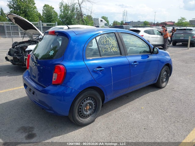 2017 Nissan Micra S/sr/sv მანქანა იყიდება აუქციონზე, vin: 3N1CK3CPXHL267066, აუქციონის ნომერი: 12641560