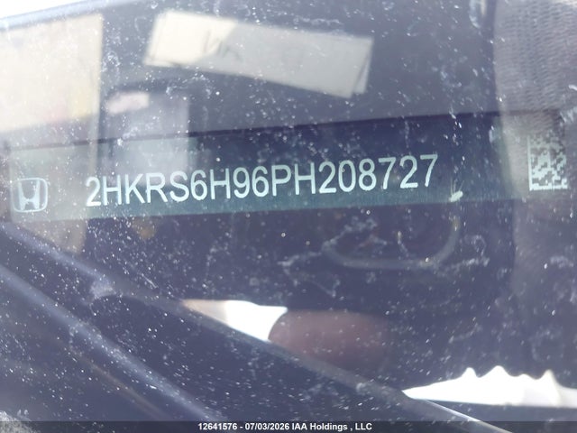 2HKRS6H96PH208727 Honda Cr-v Sport Touring