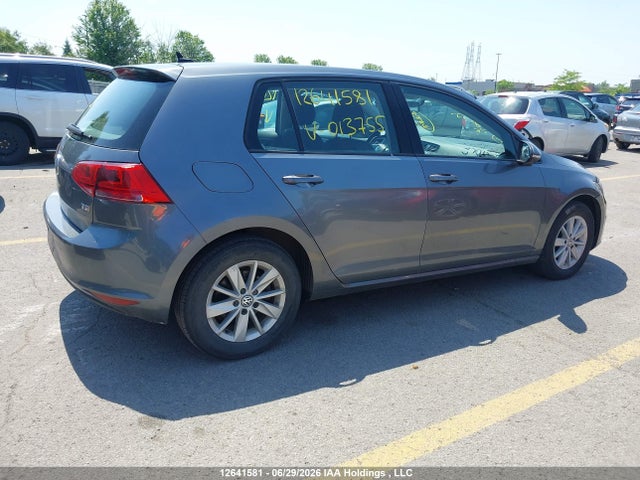 2016 Volkswagen Golf 1.8 Tsi Comfortline/1.8 Tsi Highline/1.8 Tsi Trendline მანქანა იყიდება აუქციონზე, vin: 3VW217AU0GM013755, აუქციონის ნომერი: 12641581