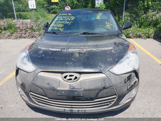 12641586 :رقم المزاد ، KMHTC6AD7CU024345 vin ، 2012 Hyundai Veloster مزاد بيع