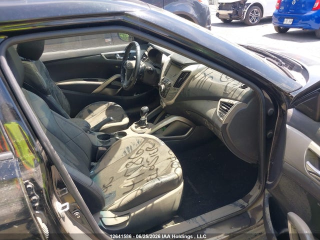 12641586 :رقم المزاد ، KMHTC6AD7CU024345 vin ، 2012 Hyundai Veloster مزاد بيع