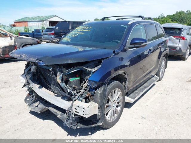 12641589 :رقم المزاد ، 5TDJKRFH6FS109522 vin ، 2015 Toyota Highlander Xle مزاد بيع