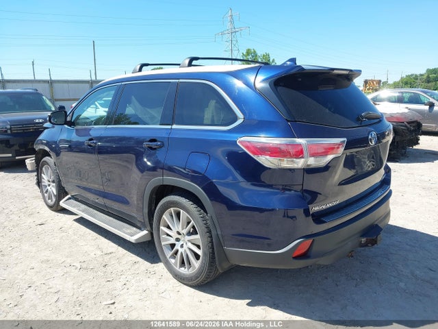 12641589 :رقم المزاد ، 5TDJKRFH6FS109522 vin ، 2015 Toyota Highlander Xle مزاد بيع