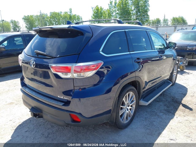 12641589 :رقم المزاد ، 5TDJKRFH6FS109522 vin ، 2015 Toyota Highlander Xle مزاد بيع