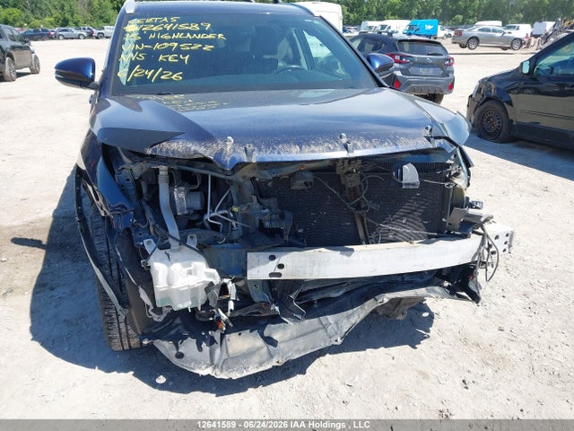 12641589 :رقم المزاد ، 5TDJKRFH6FS109522 vin ، 2015 Toyota Highlander Xle مزاد بيع