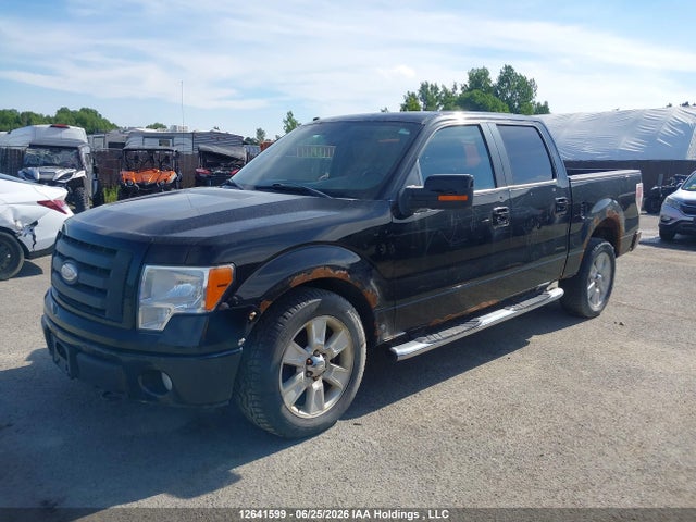 2009 Ford F150 Supercrew მანქანა იყიდება აუქციონზე, vin: 1FTPW14V89FA76925, აუქციონის ნომერი: 12641599