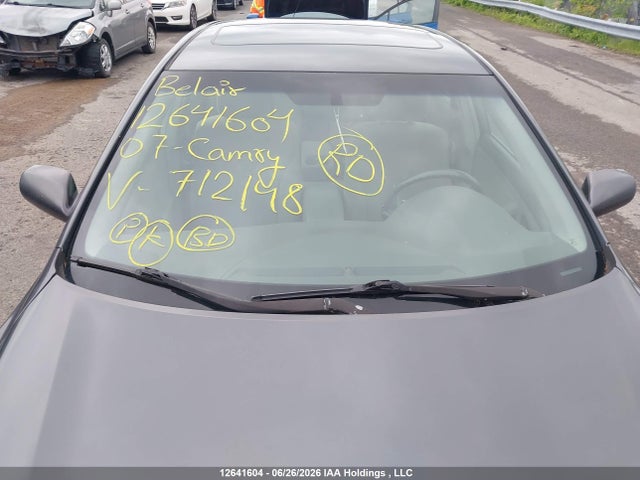 Продажа на аукционе авто 2007 Toyota Camry Le/se, vin: 4T1BE46K67U712148, номер лота: 12641604