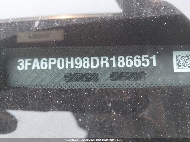 Продажа на аукционе авто 2013 Ford Fusion Se, vin: 3FA6P0H98DR186651, номер лота: 12641628
