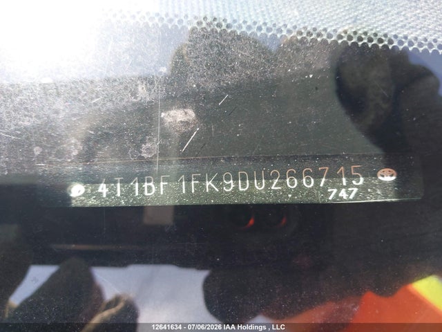 Aukcja sprzedaży 2013 Toyota Camry L/se/le/xle, vin: 4T1BF1FK9DU266715, numer aukcji: 12641634