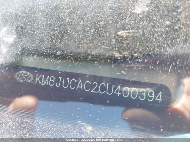 12641635 :رقم المزاد ، KM8JUCAC2CU400394 vin ، 2012 Hyundai Tucson Gls مزاد بيع