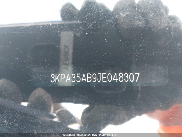 2018 Kia Rio Ex/ex Sport/ex Tech Navi მანქანა იყიდება აუქციონზე, vin: 3KPA35AB9JE048307, აუქციონის ნომერი: 12641653