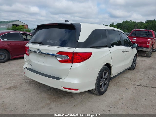 2018 Honda Odyssey Ex მანქანა იყიდება აუქციონზე, vin: 5FNRL6H42JB506845, აუქციონის ნომერი: 12641663