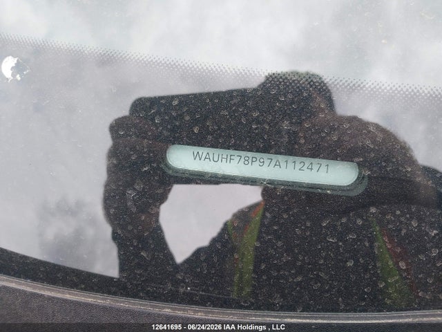 12641695 :رقم المزاد ، WAUHF78P97A112471 vin ، 2007 Audi A3 2 مزاد بيع