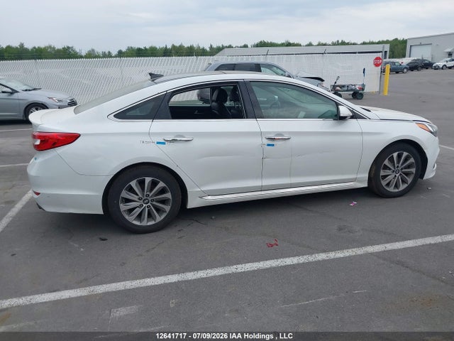 2016 Hyundai Sonata Sport Tech მანქანა იყიდება აუქციონზე, vin: 5NPE34AF0GH380350, აუქციონის ნომერი: 12641717