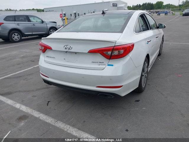 2016 Hyundai Sonata Sport Tech მანქანა იყიდება აუქციონზე, vin: 5NPE34AF0GH380350, აუქციონის ნომერი: 12641717