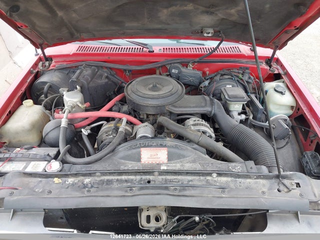 1993 Chevrolet S Truck S10 მანქანა იყიდება აუქციონზე, vin: 1GCCT19Z3P0139707, აუქციონის ნომერი: 12641723