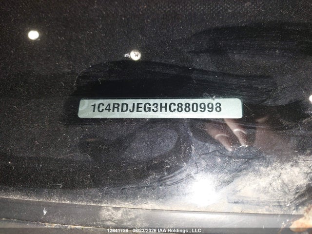 2017 Dodge Durango Citadel მანქანა იყიდება აუქციონზე, vin: 1C4RDJEG3HC880998, აუქციონის ნომერი: 12641728