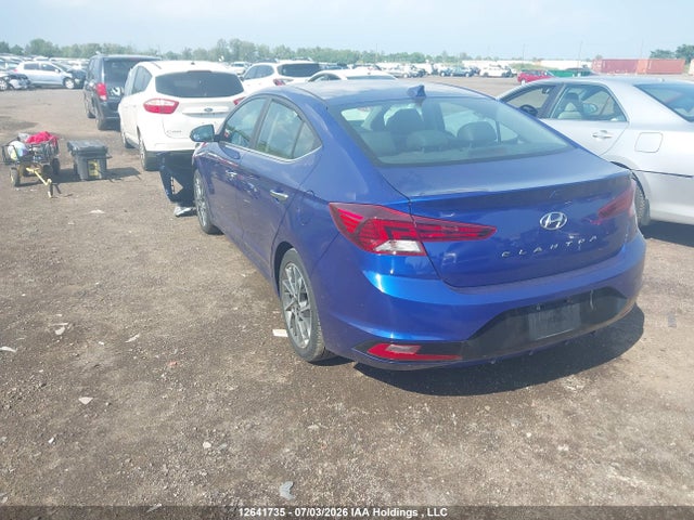 Продаж на аукціоні авто 2019 Hyundai Elantra Luxury, vin: KMHD84LF4KU770808, номер лоту: 12641735