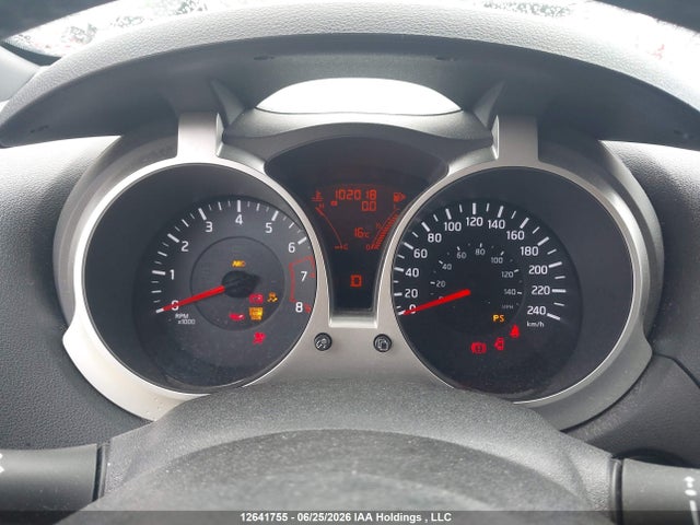 2011 Nissan Juke S/sv/sl მანქანა იყიდება აუქციონზე, vin: JN8AF5MV7BT011329, აუქციონის ნომერი: 12641755