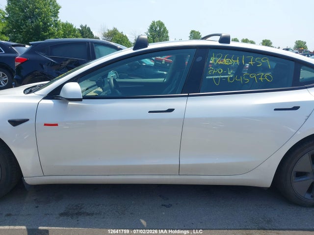 Продажа на аукционе авто 2021 Tesla Model 3 Standard Range/standard Range Plus, vin: 5YJ3E1EA9MF045970, номер лота: 12641759