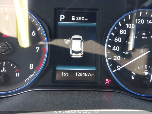 12641771 :رقم المزاد ، KM8K5CA5XLU420427 vin ، 2020 Hyundai Kona Ultimate Awd With Lime Colour Pack مزاد بيع