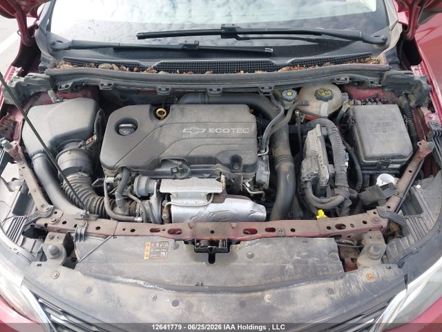 12641779 :رقم المزاد ، 1G1BF5SM5J7123413 vin ، 2018 Chevrolet Cruze Premier Auto مزاد بيع