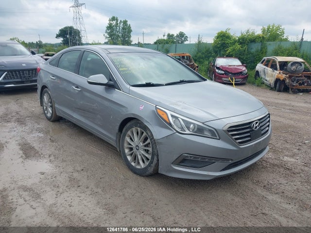 12641786 :رقم المزاد ، 5NPE34AF5FH163116 vin ، 2015 Hyundai Sonata Gls/limited/sport/sport Tech مزاد بيع