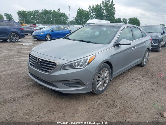 12641786 :رقم المزاد ، 5NPE34AF5FH163116 vin ، 2015 Hyundai Sonata Gls/limited/sport/sport Tech مزاد بيع