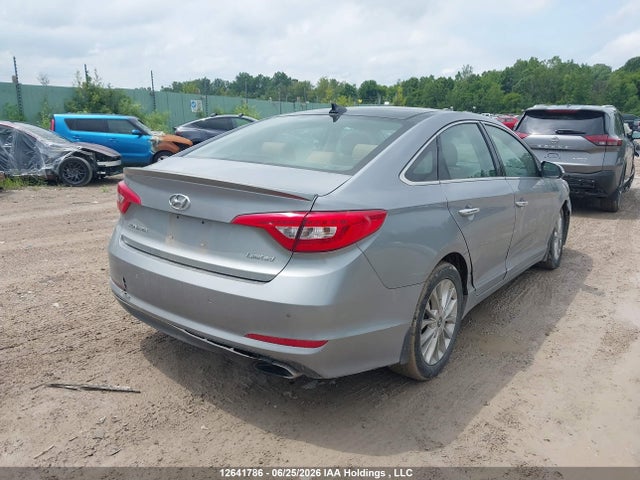 12641786 :رقم المزاد ، 5NPE34AF5FH163116 vin ، 2015 Hyundai Sonata Gls/limited/sport/sport Tech مزاد بيع