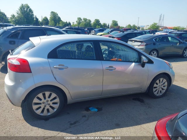 2012 Kia Rio Ex/lx/lx+/sx მანქანა იყიდება აუქციონზე, vin: KNADM5A3XC6715880, აუქციონის ნომერი: 12641807